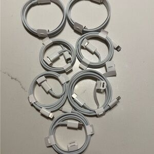 BRAND NEW Bundle of Apple Lightning Charging Cables